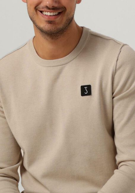 Beige BUTCHER OF BLUE Trui CLIFDEN CREW - large