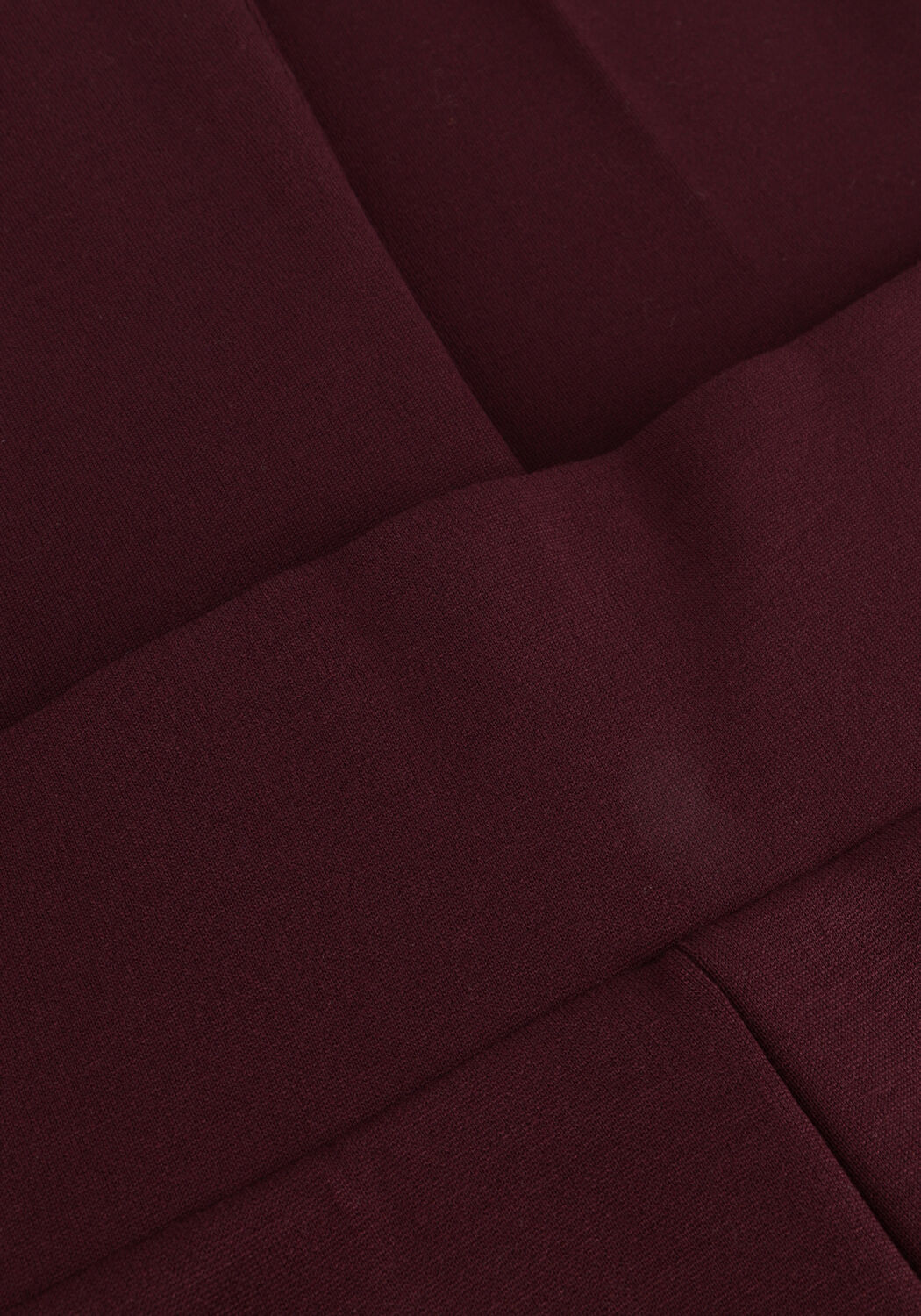 Rode JANSEN AMSTERDAM Flared broek HV407 FLAIRED LEGGING - large