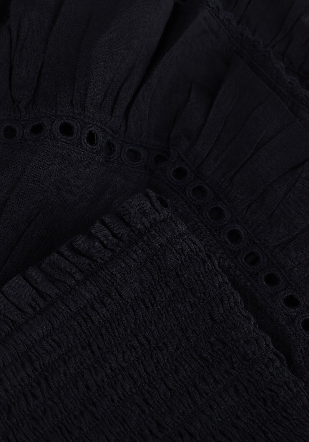 Donkerblauwe NEO NOIR Minirok RICKI S VOILE SKIRT - large