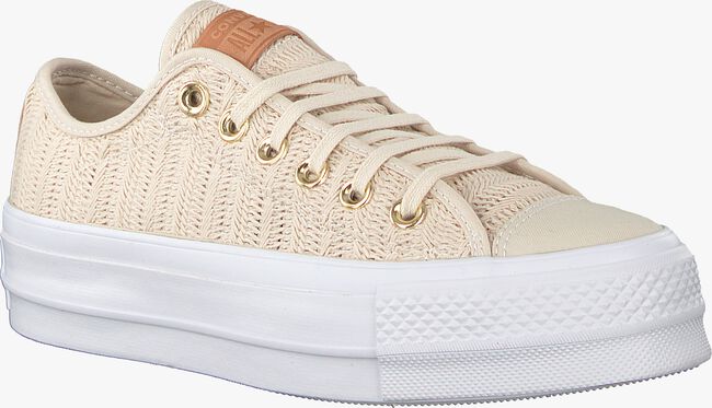 Beige CONVERSE Lage sneakers CHUCK TAYLOR ALL STAR LIFT OX - large