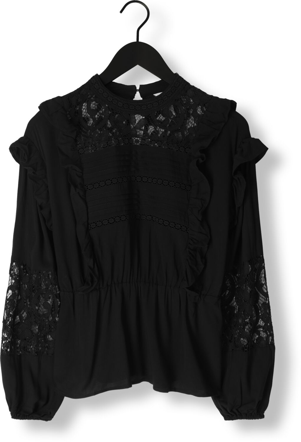 OBJECT Dames Blouses Objarienne New L s Top E Div Zwart