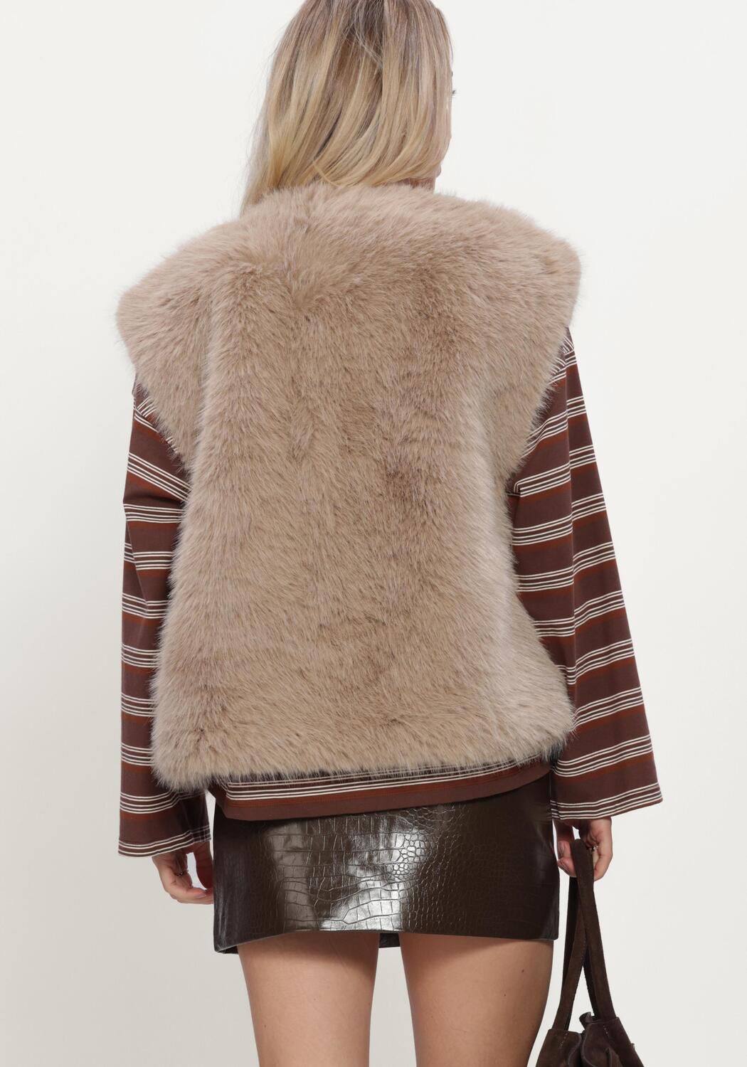 Beige GRACE & MILA Gilet WAISTCOAT - large