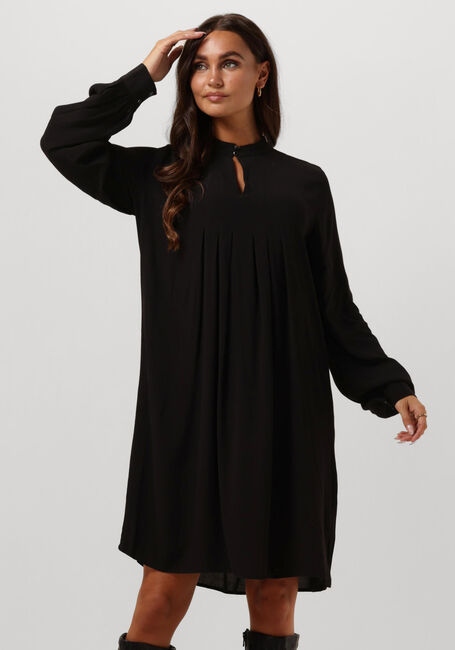 Zwarte BRUUNS BAZAAR Midi jurk LILLI ARIE DRESS - large