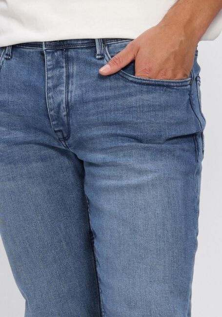 Blauwe PURE PATH Slim fit jeans THE RYAN SLIM FIT JEANS - large