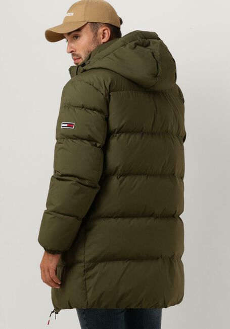 Groene TOMMY JEANS Parka's TJM ESSENTIAL DOWN PARKA - large