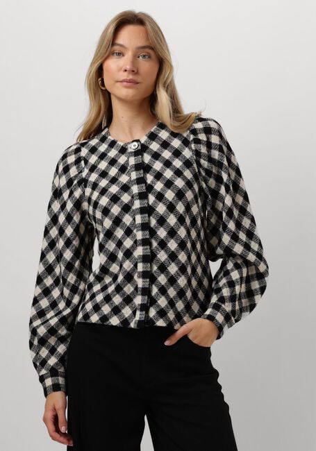 Zwarte RUBY TUESDAY Vest MEIJA BLIND PLACKET TOP - large