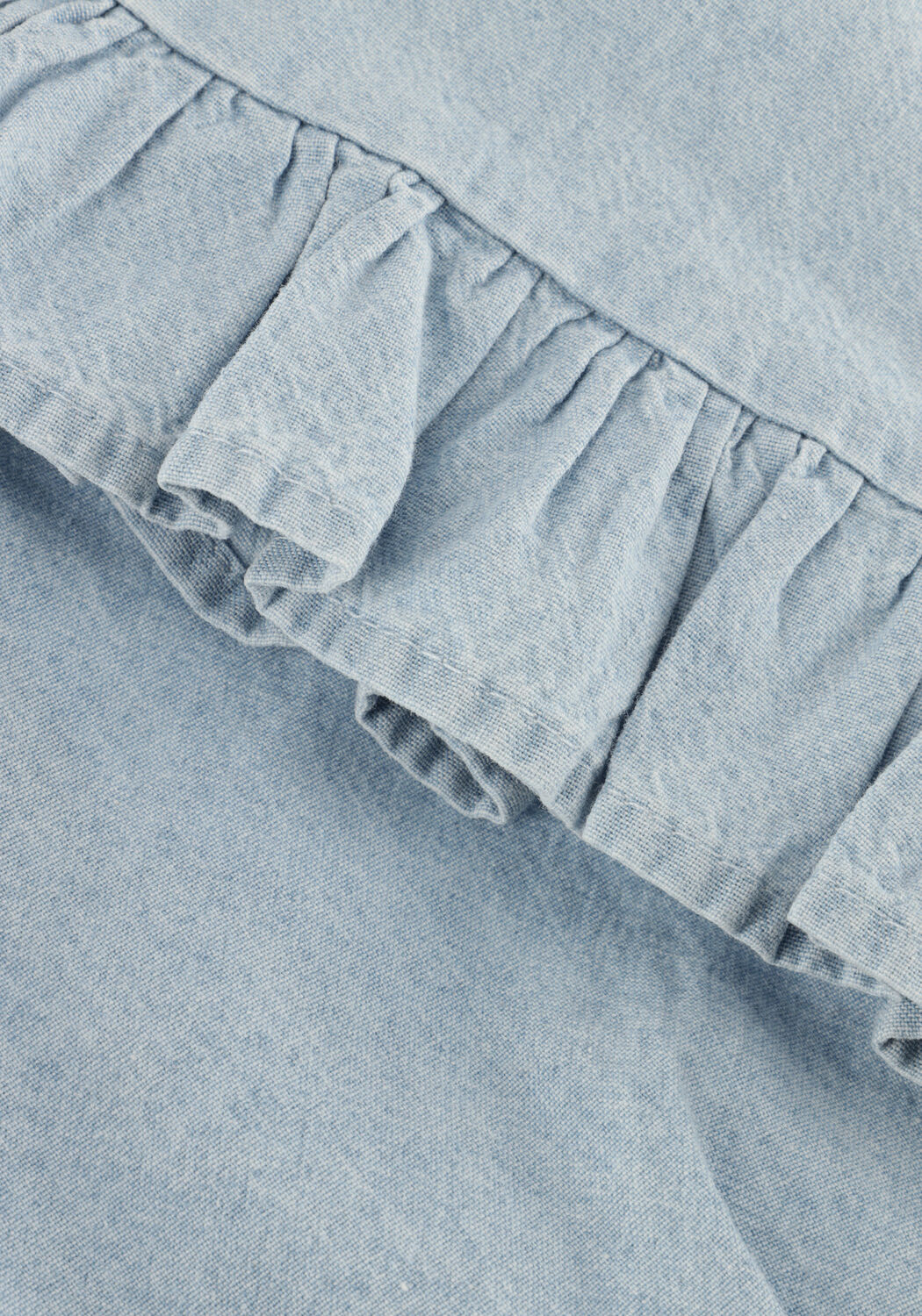 Lichtblauwe LIL' ATELIER Culottes NMFLANA WIDE CROPPED JEANS - large