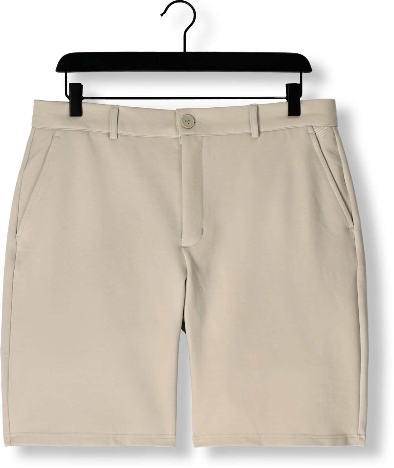 PURE PATH Heren Broeken Slim Fit Smart Shorts Beige