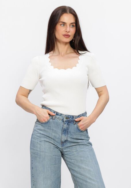 Witte SILVIAN HEACH Tops & T-shirts SWEATER ULDRIK - large