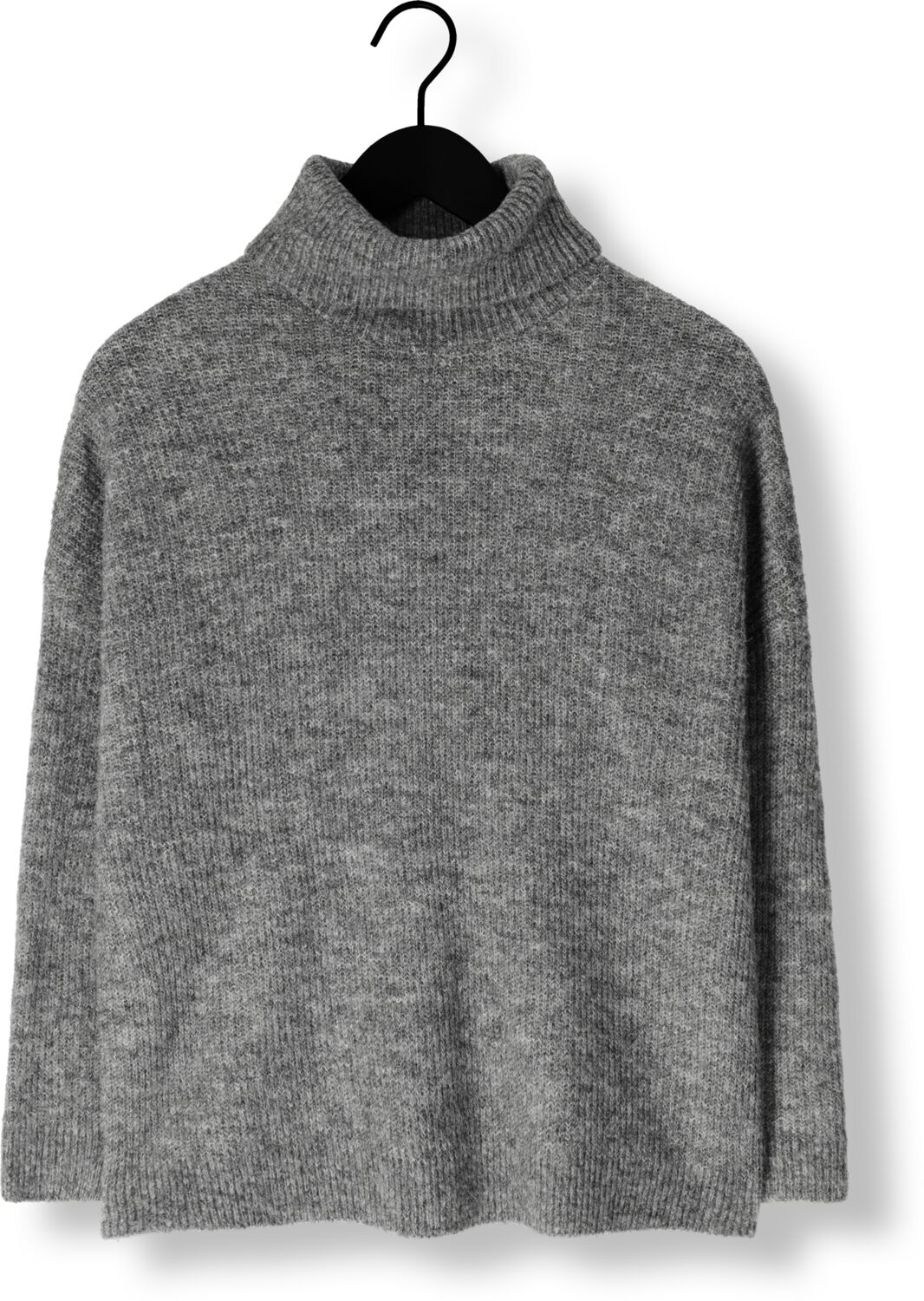 YDENCE Dames Truien & Vesten Knitted Sweater Lil Grijs