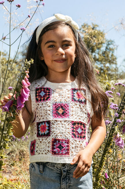 Gebroken wit LOOXS Spencer CROCHET SPENCER - large