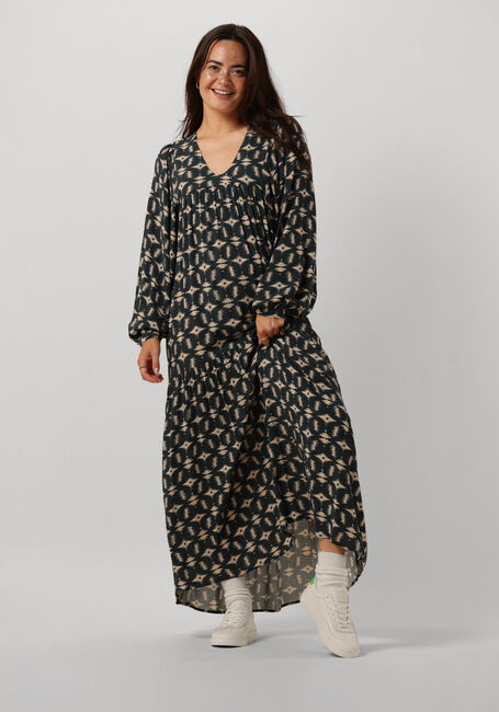 Groene BY-BAR Maxi jurk HAYLEY BASKI DRESS - large