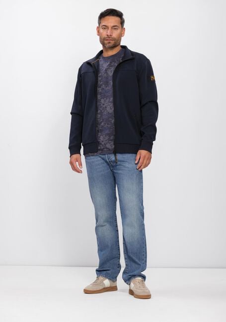 Blauwe PME LEGEND T-shirt AOP COTTON SLUB - large