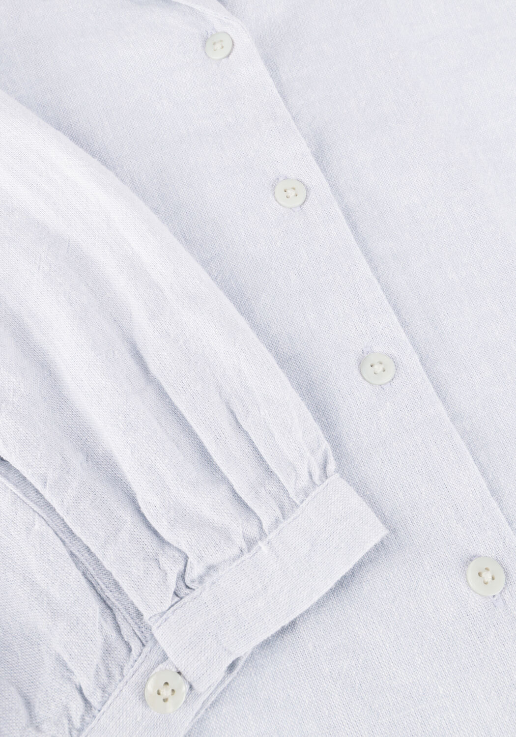 Lichtblauwe MSCH COPENHAGEN Blouses MSCHPENNIE GINIA 3 4 SHIRT - large