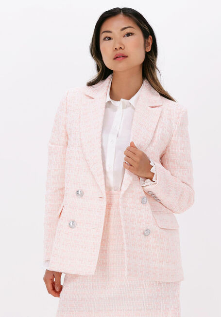 Lichtroze NA-KD Blazer TWEED BLAZER - large