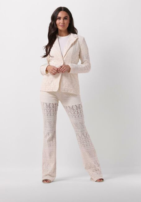 Creme LIU JO Pantalon PIZZO MACRAME TP PANTS - large