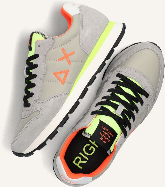 Grijze SUN68 Lage sneakers TOM FLUO Grijze SUN68 Lage sneakers TOM FLUO - large