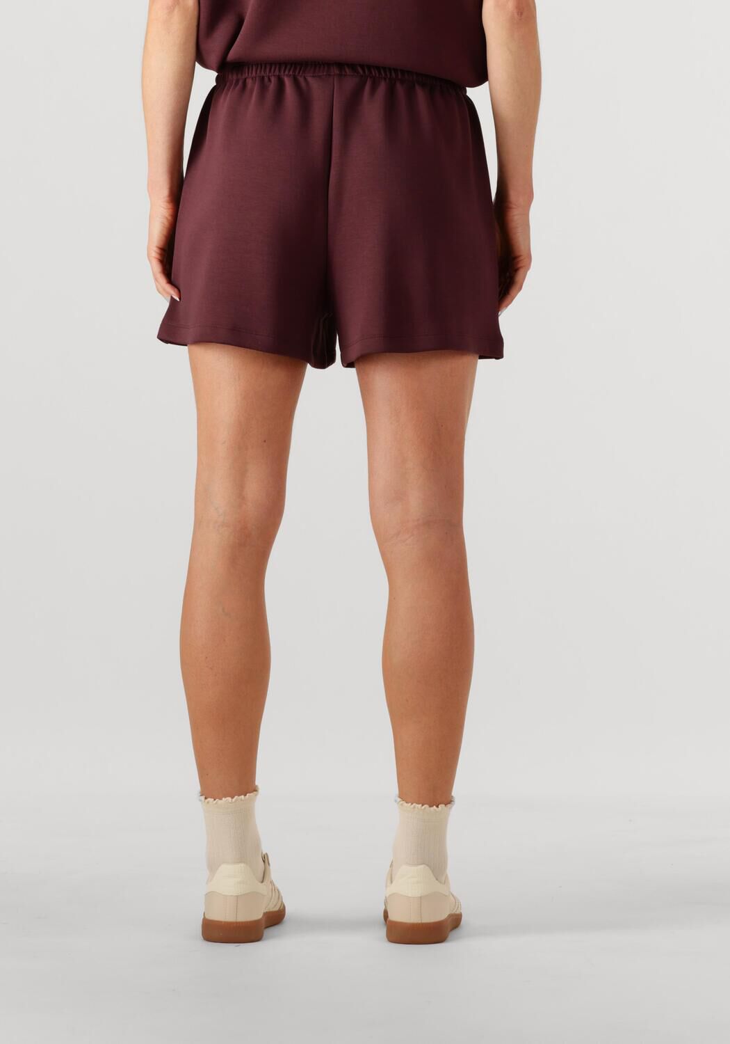 MSCH COPENHAGEN Dames Broeken Mschharissa Ima Q Pocket Sweat Shorts Paars