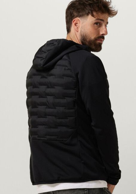Zwarte PEAK PERFORMANCE Gewatteerde jas M ARGON HYBRID HOOD - large