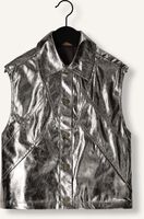 Zilverkleurig LIKE FLO Gilet DORIS FLO METALLIC GILET Zilverkleurig LIKE FLO Gilet DORIS FLO METALLIC GILET - medium