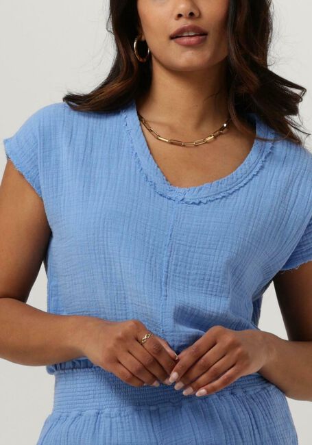 Blauwe CIRCLE OF TRUST Top JANICE TOP - large