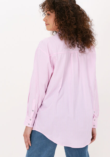Roze CO'COUTURE Blouses NIMBUS STRIPE OVERSIZE SHIRT - large