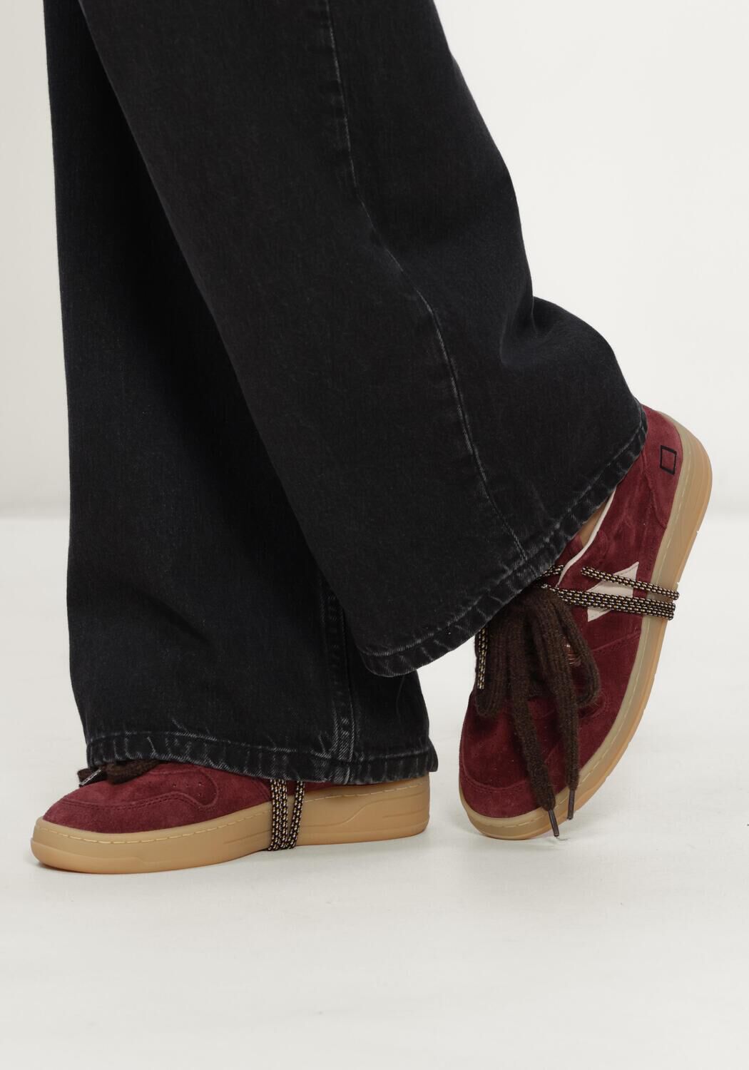 Rode D.A.T.E Lage sneakers COURT 2.0 - large