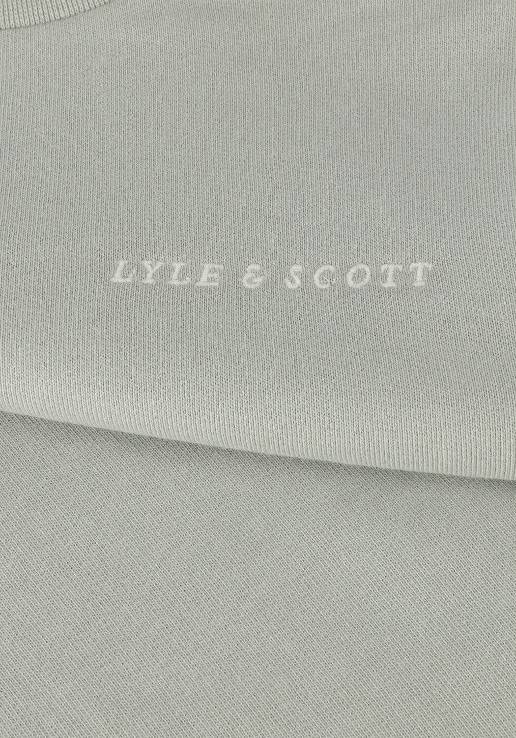 LYLE & SCOTT Jongens Truien & Vesten Script Embroidered Sweatshirt Grijs