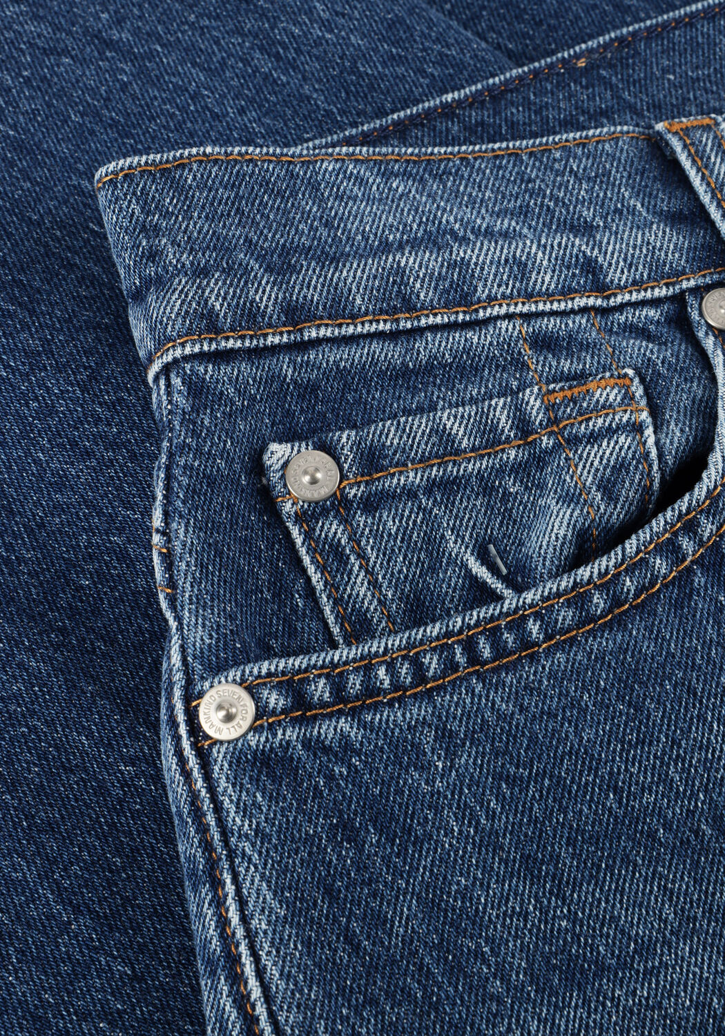 Blauwe 7 FOR ALL MANKIND Wide jeans MARIE WIDE LEG ARTIFACT - large