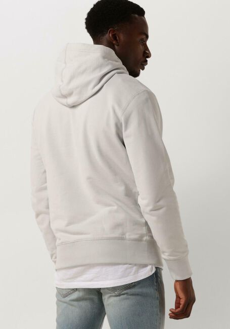 Lichtgrijze CALVIN KLEIN Sweater BADGE HOODIE - large
