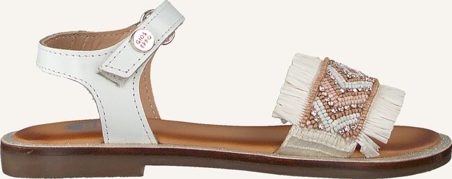 Witte GIOSEPPO Platte sandalen BARASAT Witte GIOSEPPO Platte sandalen BARASAT - large
