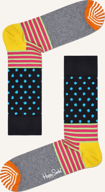 Blauwe HAPPY SOCKS Sokken STRIPES & DOT Blauwe HAPPY SOCKS Sokken STRIPES & DOT - large