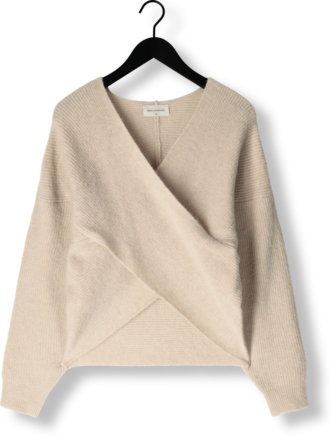 MSCH COPENHAGEN Dames Truien & Vesten Mschzinelle Hope Wrap Pullover Beige