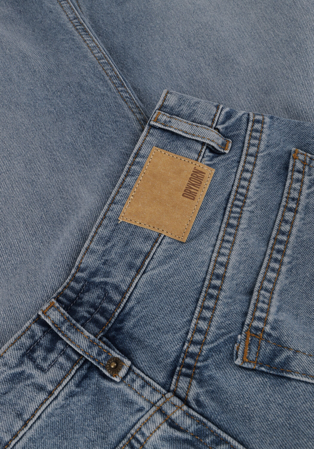 Blauwe DRYKORN Straight leg jeans MEDLEY - large