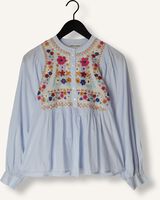 Lichtblauwe ANTIK BATIK Blouses LENY BLOUSE Lichtblauwe ANTIK BATIK Blouses LENY BLOUSE - medium