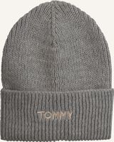 Grijze TOMMY HILFIGER Muts EFFORTLESS KNIT BEAN - medium