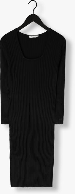 Zwarte CC HEART Midi jurk CC HEART ELENA KNIT DRESS - large