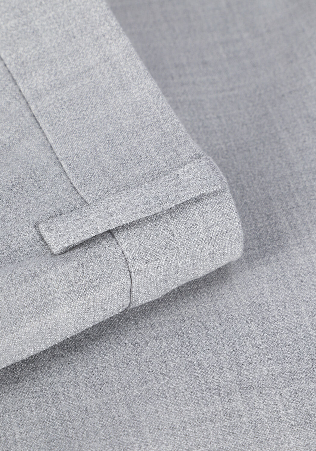 Lichtgrijze PLAIN Korte broek OSCAR SHORTS 396 - large