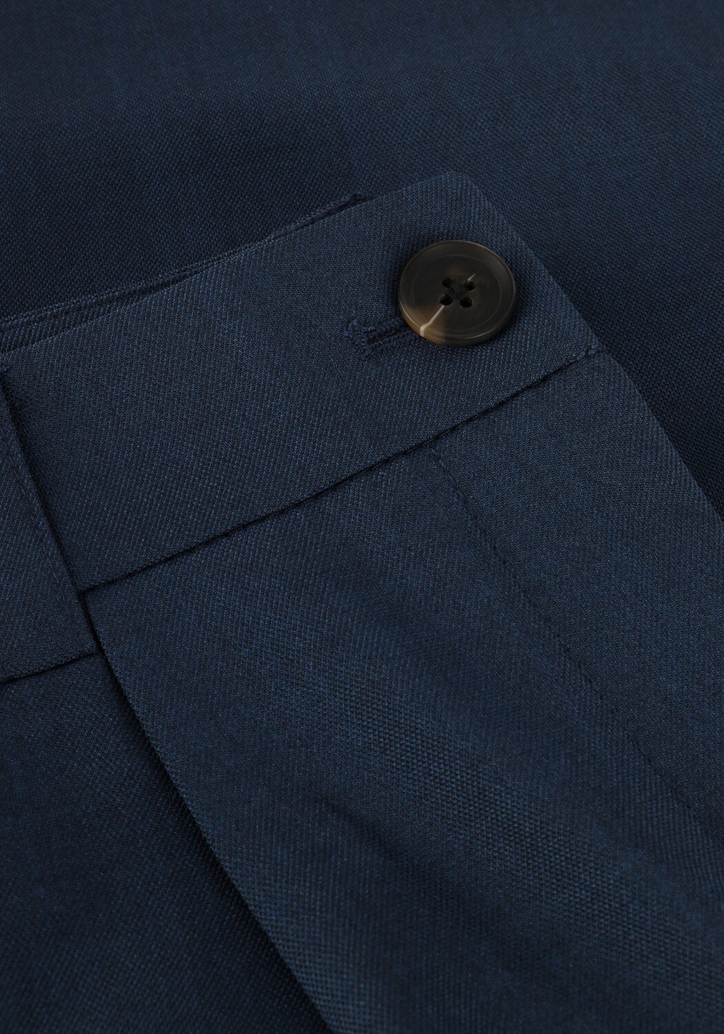 Donkerblauwe MODSTR&Ouml;M Pantalon GALEMD 2 WIDE PANTS - large