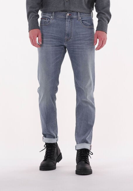 Lichtblauwe TOMMY HILFIGER Slim fit jeans SLIM BLEECKER PSTR AIDEN INDIGO - large
