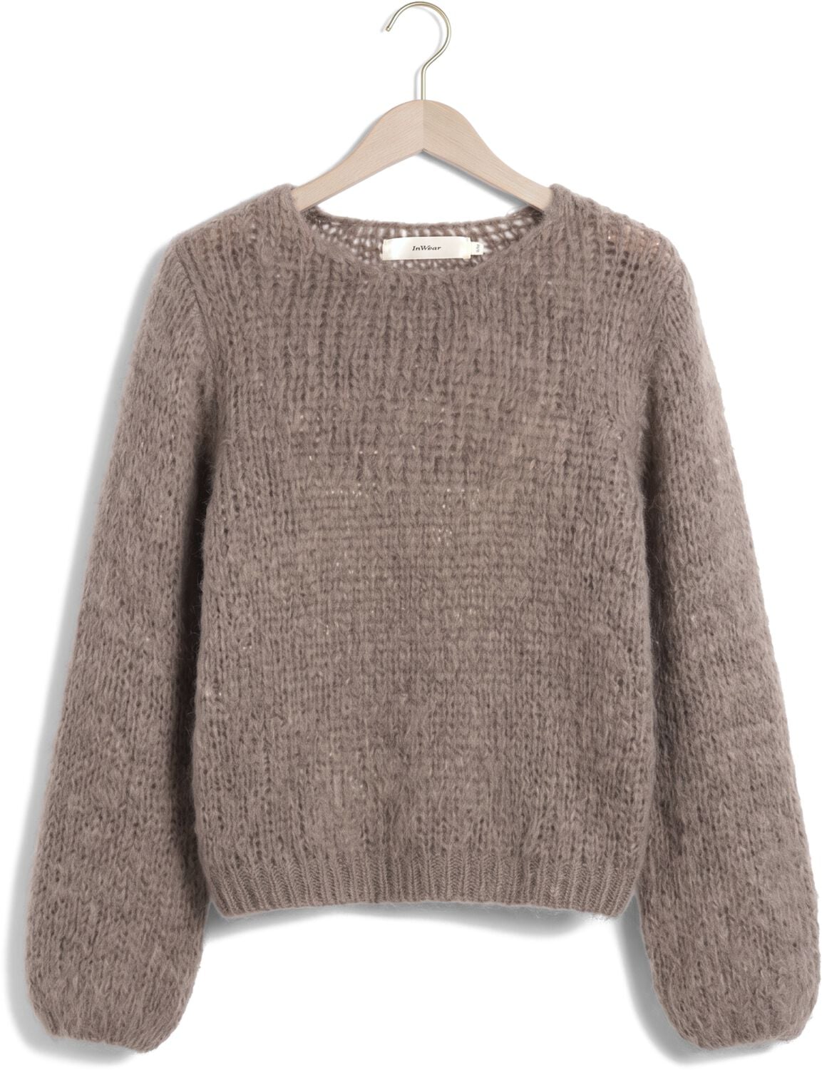INWEAR Dames Truien & Vesten Jetraiw Pullover Taupe