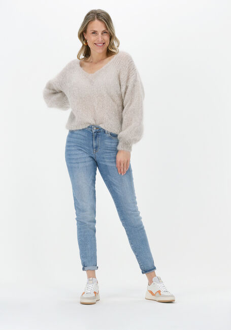 Beige AMERICAN DREAMS Trui MILANA LS MOHAIR KNIT - large