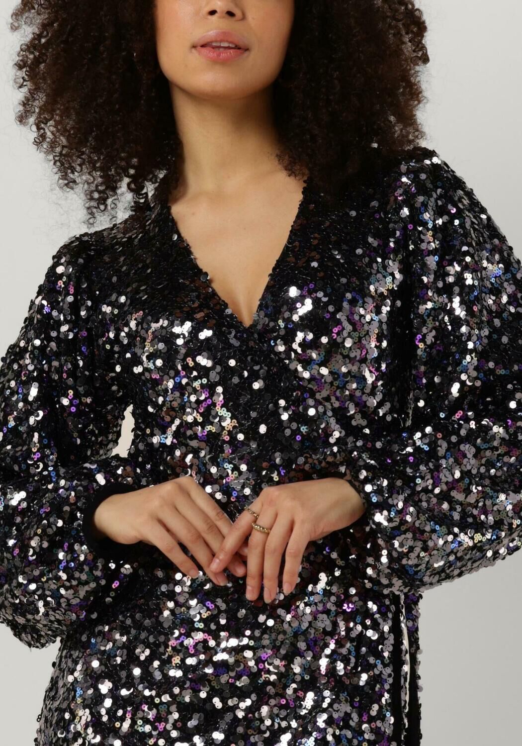 zwarte notre v mini jurk nv bing party dress
