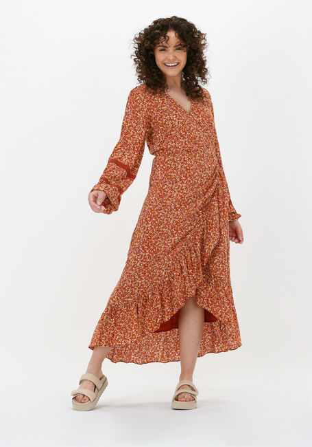 Rode HARPER & YVE Maxi jurk DONNA-DR LONG - large