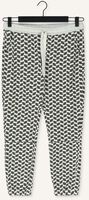 Gebroken wit 10DAYS Joggingbroek CROPPED JOGGER MONOGRAM Gebroken wit 10DAYS Joggingbroek CROPPED JOGGER MONOGRAM - medium