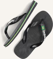 Zwarte HAVAIANAS Teenslippers BRASIL LOGO KIDS Zwarte HAVAIANAS Teenslippers BRASIL LOGO KIDS - medium
