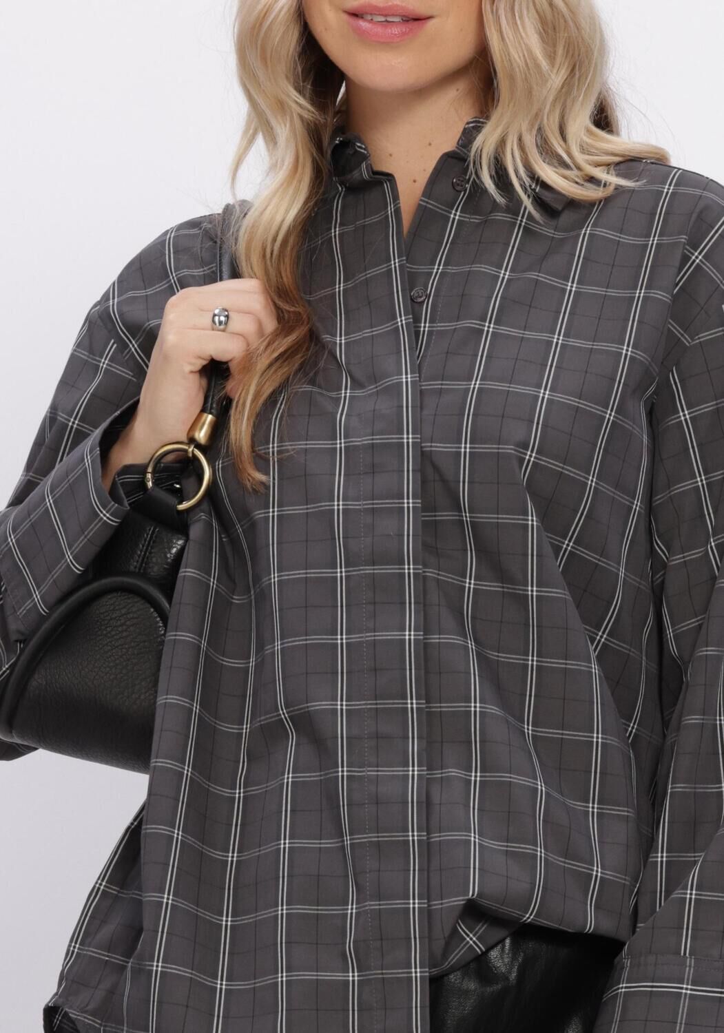 COPENHAGEN MUSE Dames Blouses Cmaurora-shirt Donkergrijs