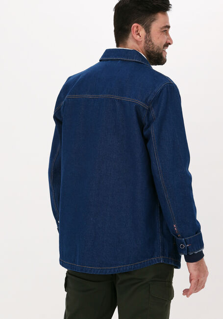 Blauwe SCOTCH & SODA Overshirt DENIM OVERSHIRT WITH TRUCKER D - large