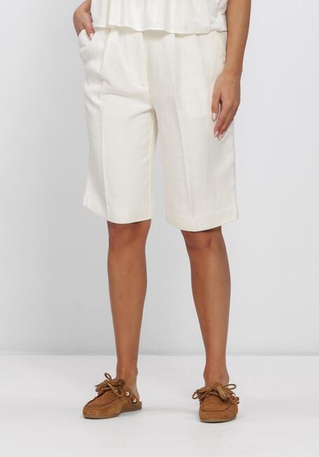Witte SECOND FEMALE Broeken LINO SHORT - large