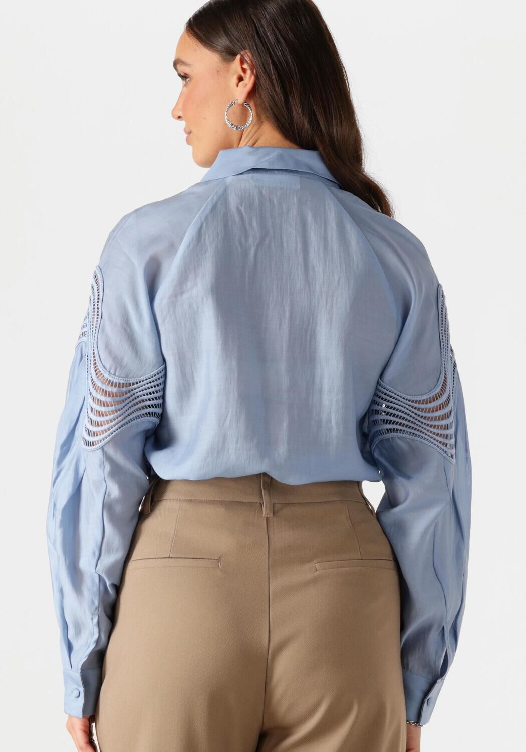 COPENHAGEN MUSE Dames Blouses Cmmolly-shirt 1 Lichtblauw